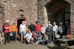 Group at St Briavels Castle